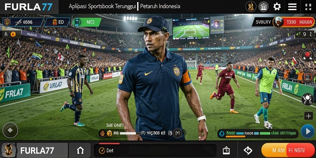 Tampilan gameplay menarik dari aplikasi Sportsbook FURLA77.