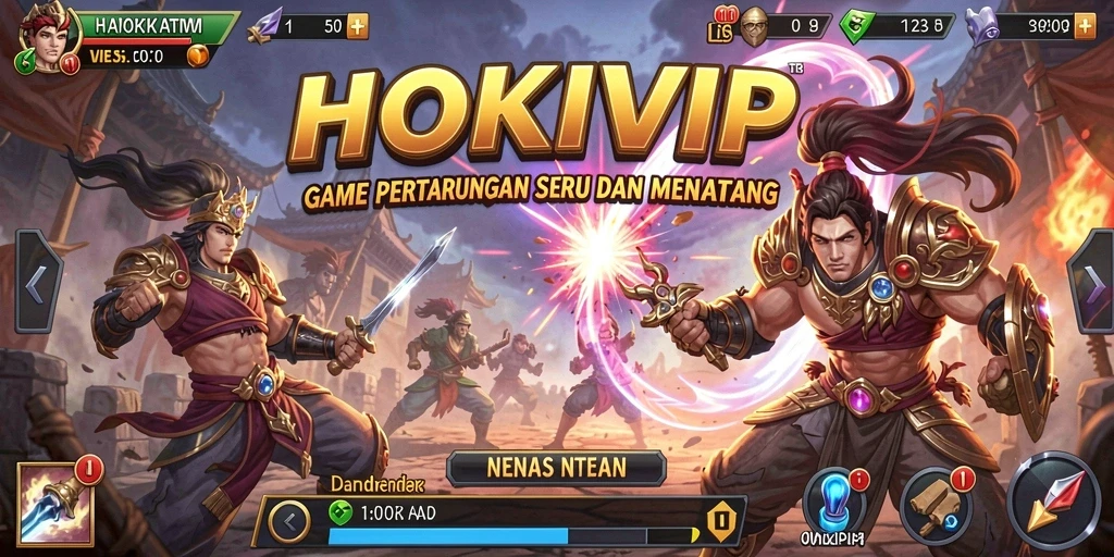 Tangkapan layar Gameplay HOKIVIP yang Menegangkan