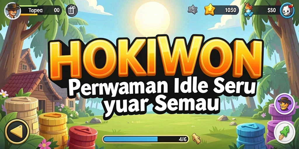 Tampilan gameplay HOKIWON yang menarik dan adiktif.