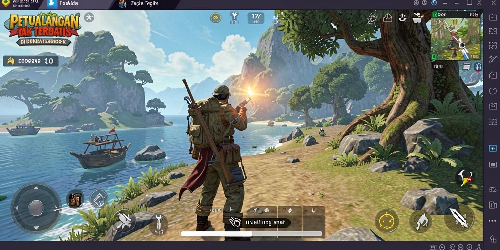 Tampilan gameplay yang menakjubkan dan interaktif dalam ID098.