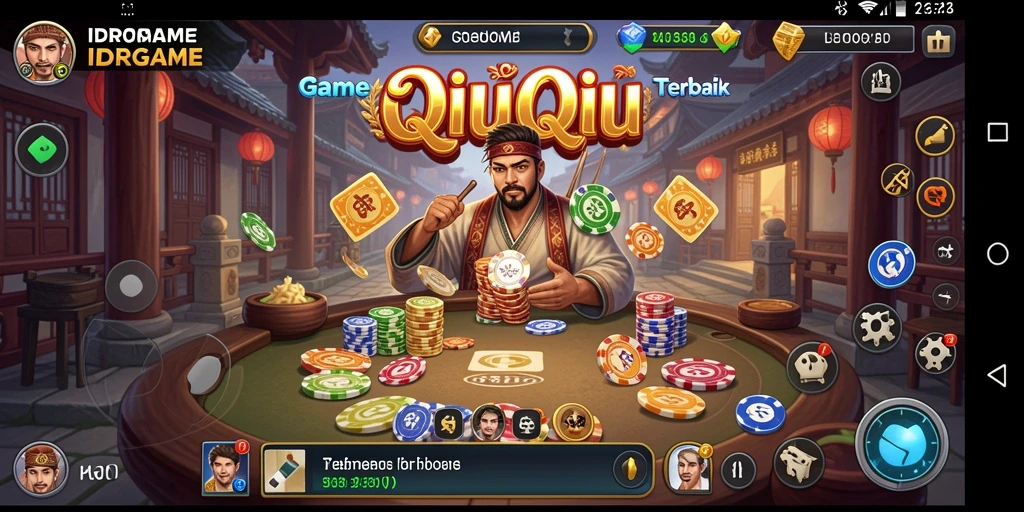 Screenshot gameplay IDRGAME yang seru dengan interaksi pemain.