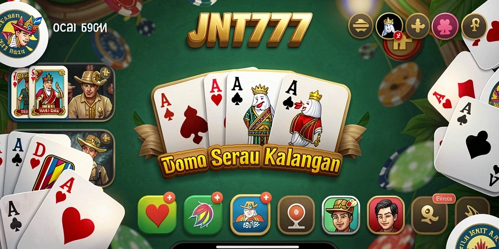 Tampilan gameplay seru di JNT777 dengan teman-teman.