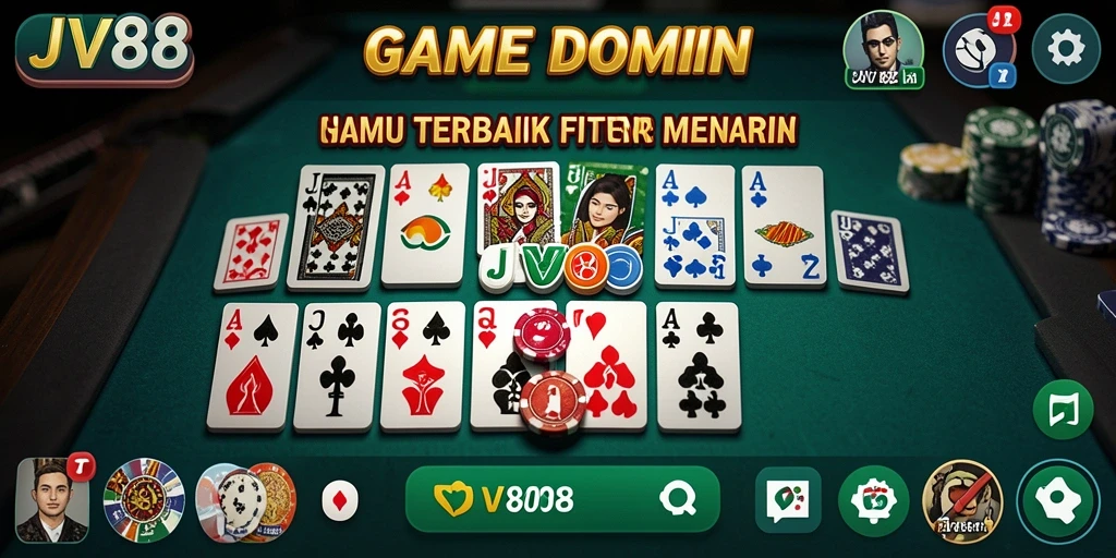 Tampilan gameplay yang seru dan menarik dari JV88.
