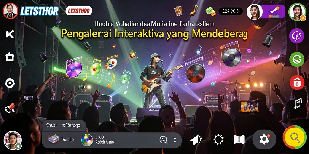 Tampilan gameplay LETSTHOR yang interaktif dan mengasyikkan.