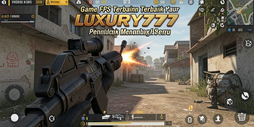 Gameplay intens di LUXURY777 dengan aksi menembak yang seru.