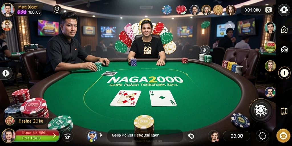 Tampilan gameplay seru dan menegangkan di NAGA2000.