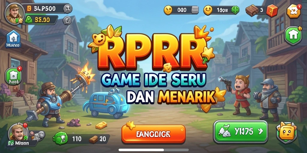 Tampilan gameplay RPRR yang santai dan mengasyikkan.