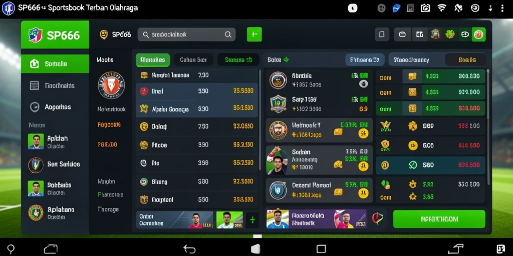 Tampilan gameplay SP666 yang menarik dan interaktif.