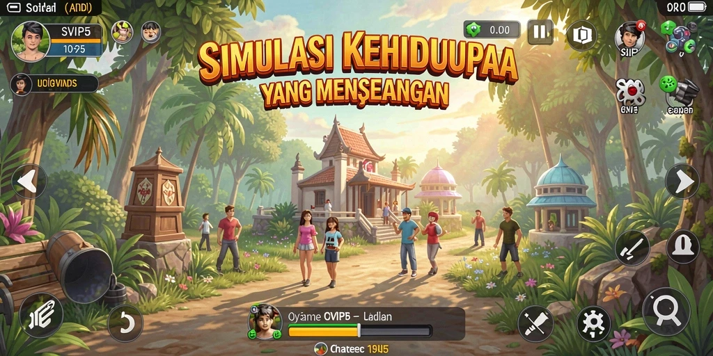 Tampilan menarik dari gameplay SVIP5 yang memikat.